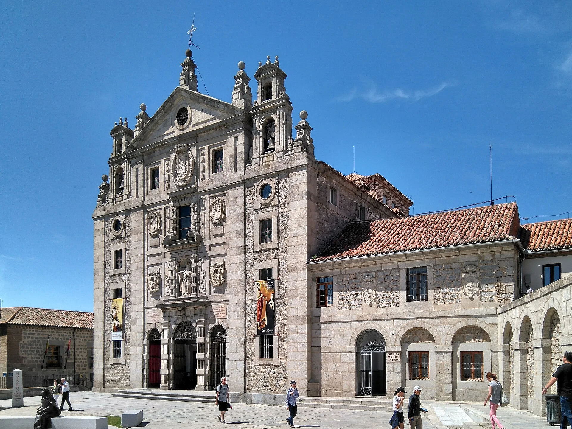 Monasterio de Santa Teresa de Jesús Het Monasterio de Santa Teresa op de geboorteplaats van Sint Teresa in Ávila