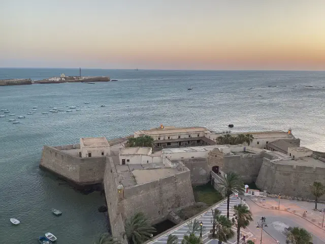 Castillo de Santa Catalina in Cadiz