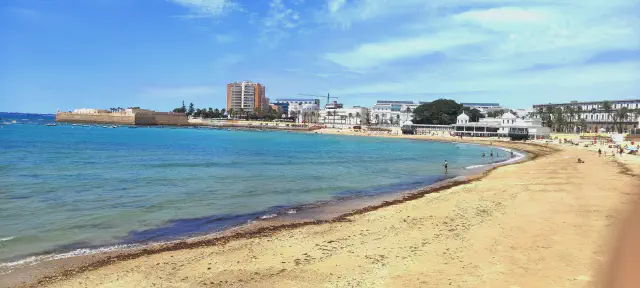 Playa la Caleta in Cadiz