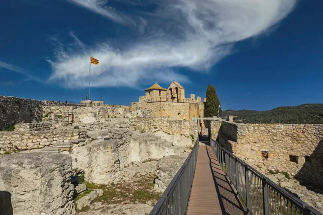 Foto van het kasteel de la Santa Creu de Calafell