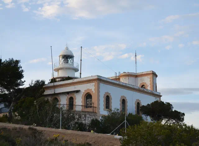 De vuurtoren op het Cap de Sant Antoni bij Jávea De vuurtoren op het Cap de Sant Antoni bij Jávea