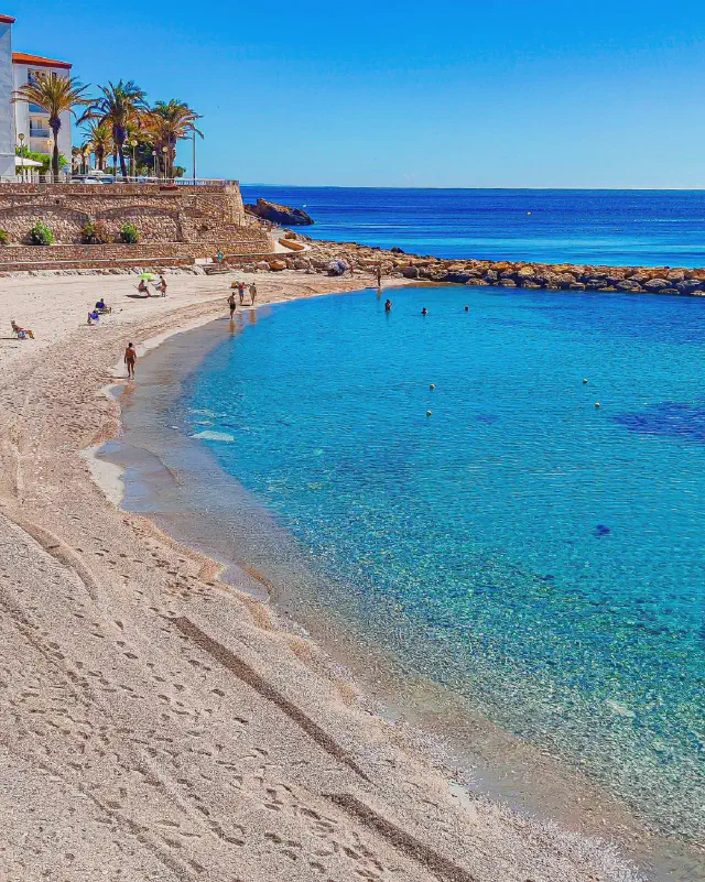 Foto van Playa d'Alguer in L'ametlla de Mar