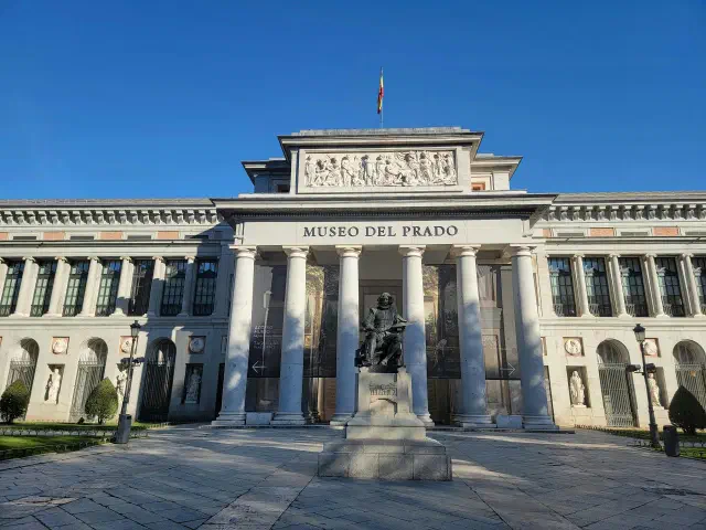 Het Museo del Prado in Madrid, een van de belangrijkste kunstmusea ter wereld Het Museo del Prado in Madrid, een van de belangrijkste kunstmusea ter wereld