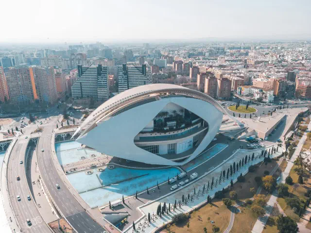 Het Museo Reina Sofía, het museum voor moderne kunst in Madrid Het Museo Reina Sofía, het museum voor moderne kunst in Madrid