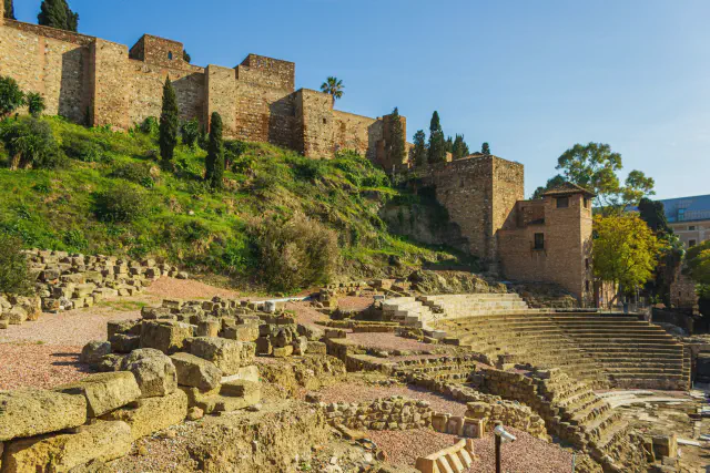 Foto van de Alcazaba in Malaga