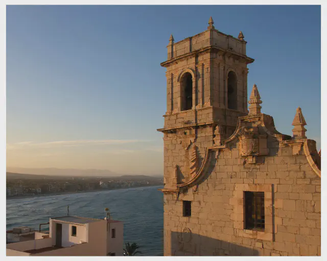 De Ermita de la Virgen de la Ermitana, beschermheilige van Peñíscola De Ermita de la Virgen de la Ermitana, beschermheilige van Peñíscola