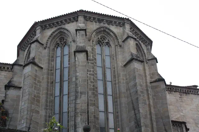 De Ruinas de Santo Domingo, de gotische kloosterruine in Pontevedra