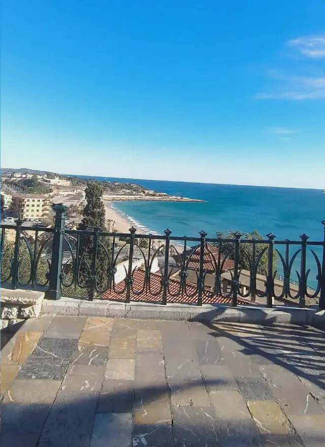 Uitzicht vanaf Balco del Mediterraneo in Tarragona